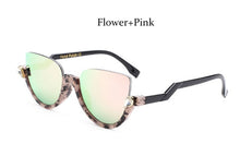 Load image into Gallery viewer, Cat eye Mirror Women Sunglasses