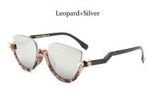 Load image into Gallery viewer, Cat eye Mirror Women Sunglasses