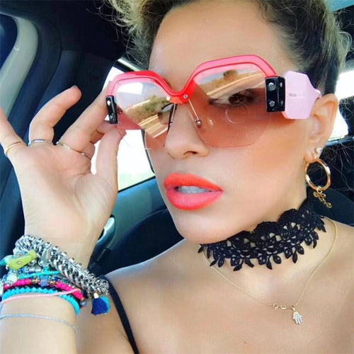 Pink Luxury Women Sunglasses