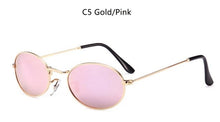 Load image into Gallery viewer, Retro Oval Unisex Sunglasses