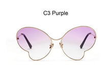 Load image into Gallery viewer, Red Butterfly Eye Women Sunglasses