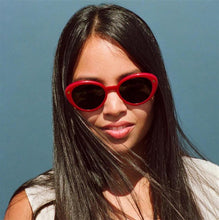 Load image into Gallery viewer, Oval Cat Eye Women Sunglasses