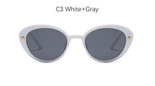 Load image into Gallery viewer, Oval Cat Eye Women Sunglasses