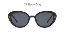 Load image into Gallery viewer, Oval Cat Eye Women Sunglasses
