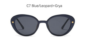 Oval Cat Eye Women Sunglasses