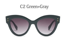 Load image into Gallery viewer, Red Cat Eye Women Sunglasses