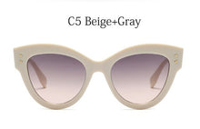 Load image into Gallery viewer, Red Cat Eye Women Sunglasses