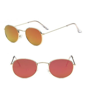Retro Mirror Women Sunglasses