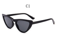 Load image into Gallery viewer, Black Cat Eye Women Sunglasses