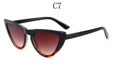 Load image into Gallery viewer, Black Cat Eye Women Sunglasses