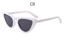Load image into Gallery viewer, Black Cat Eye Women Sunglasses