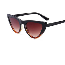 Load image into Gallery viewer, Black Cat Eye Women Sunglasses