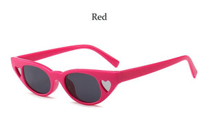 Cat Eye Heart Women Sunglasses